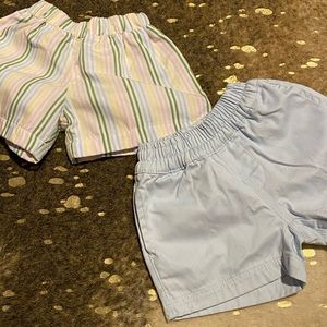 TBBC shorts (2 pair) sz:6-12m
